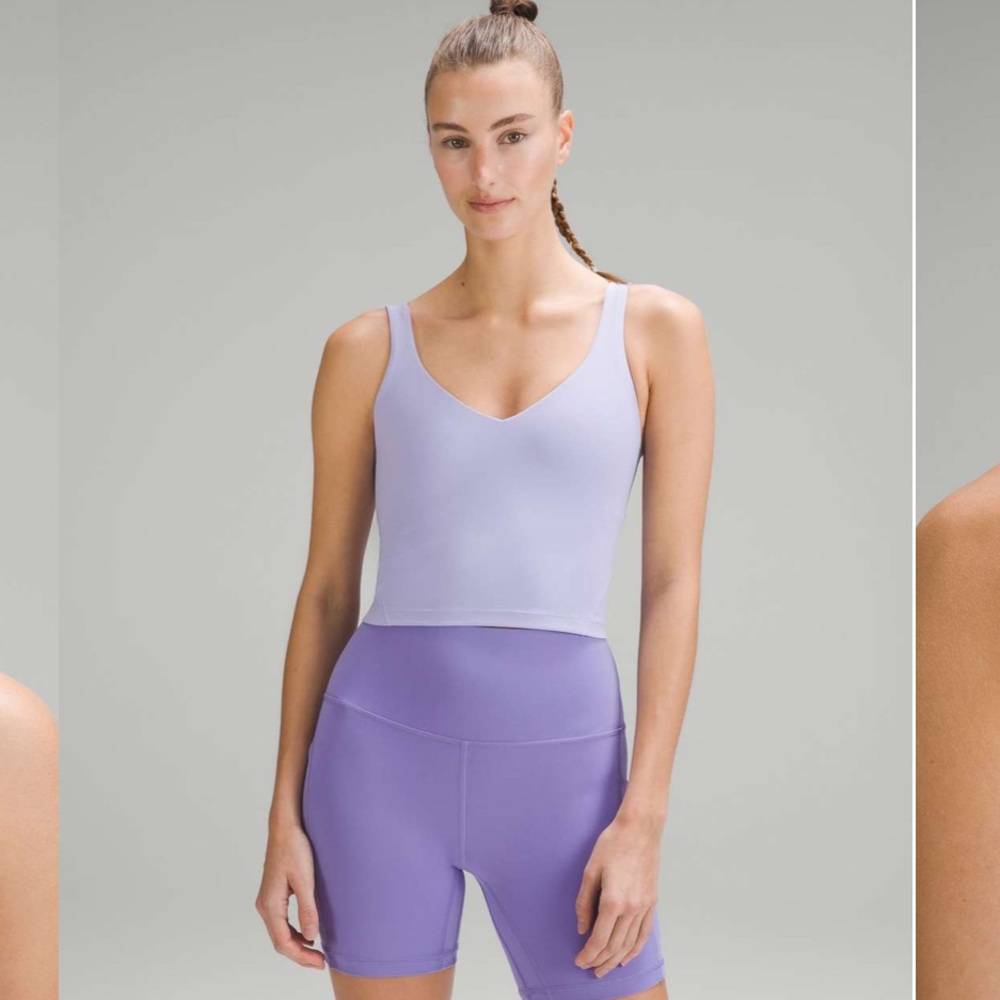Lululemon Align Tank Top size 4 lilac smoke/lavender